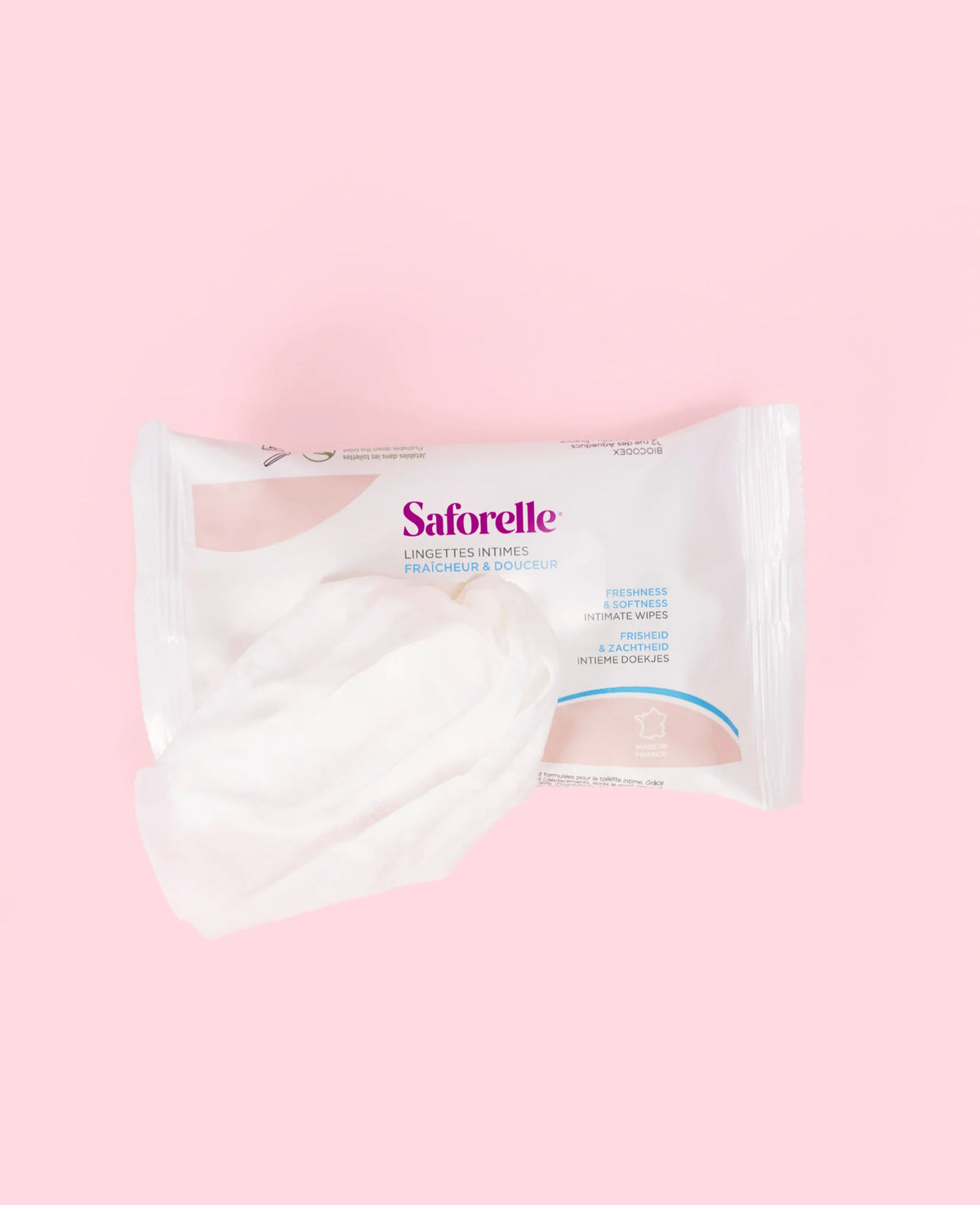 SAFORELLE Lingettes Intimes Fraîcheur & Douceur