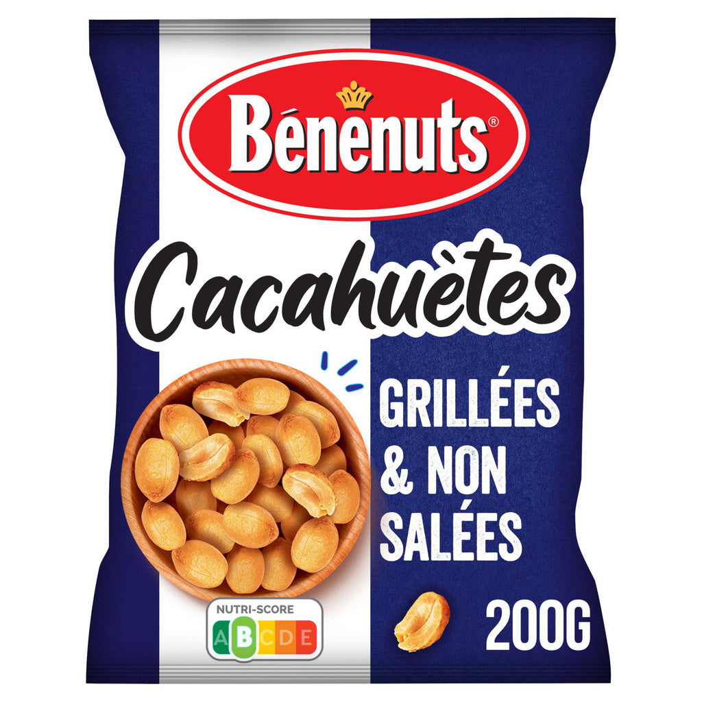 BENENUTS Cacahuetes tostadas sin sal 200g