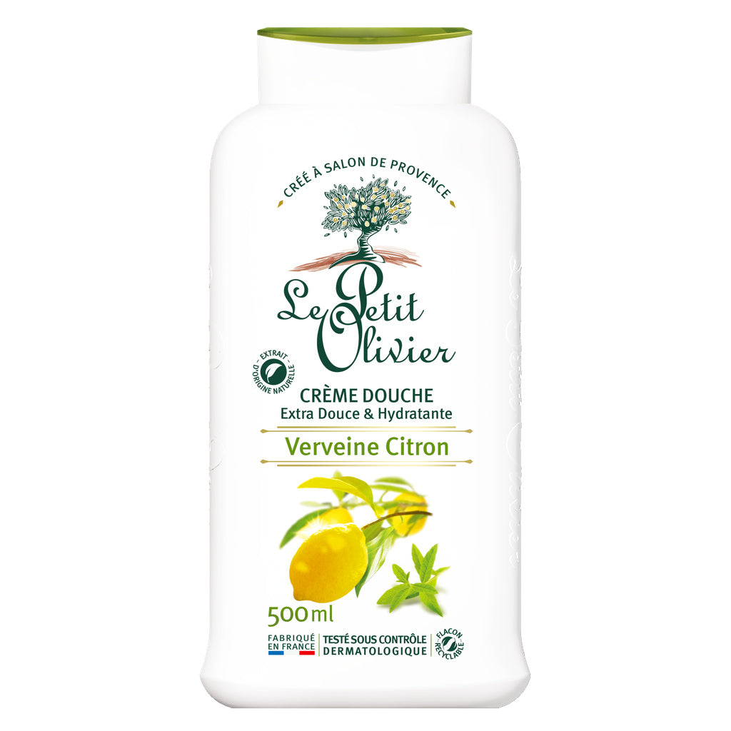 LE PETIT OLIVIER Extra-Mild Lemon Verbena Shower Cream 500ml