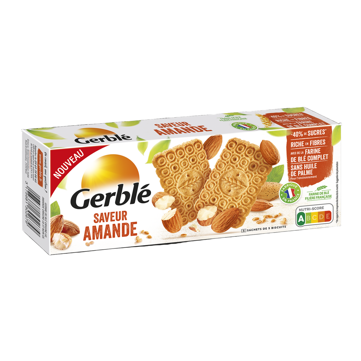 Biscoitos Sabor Amêndoa GERBLE 210g