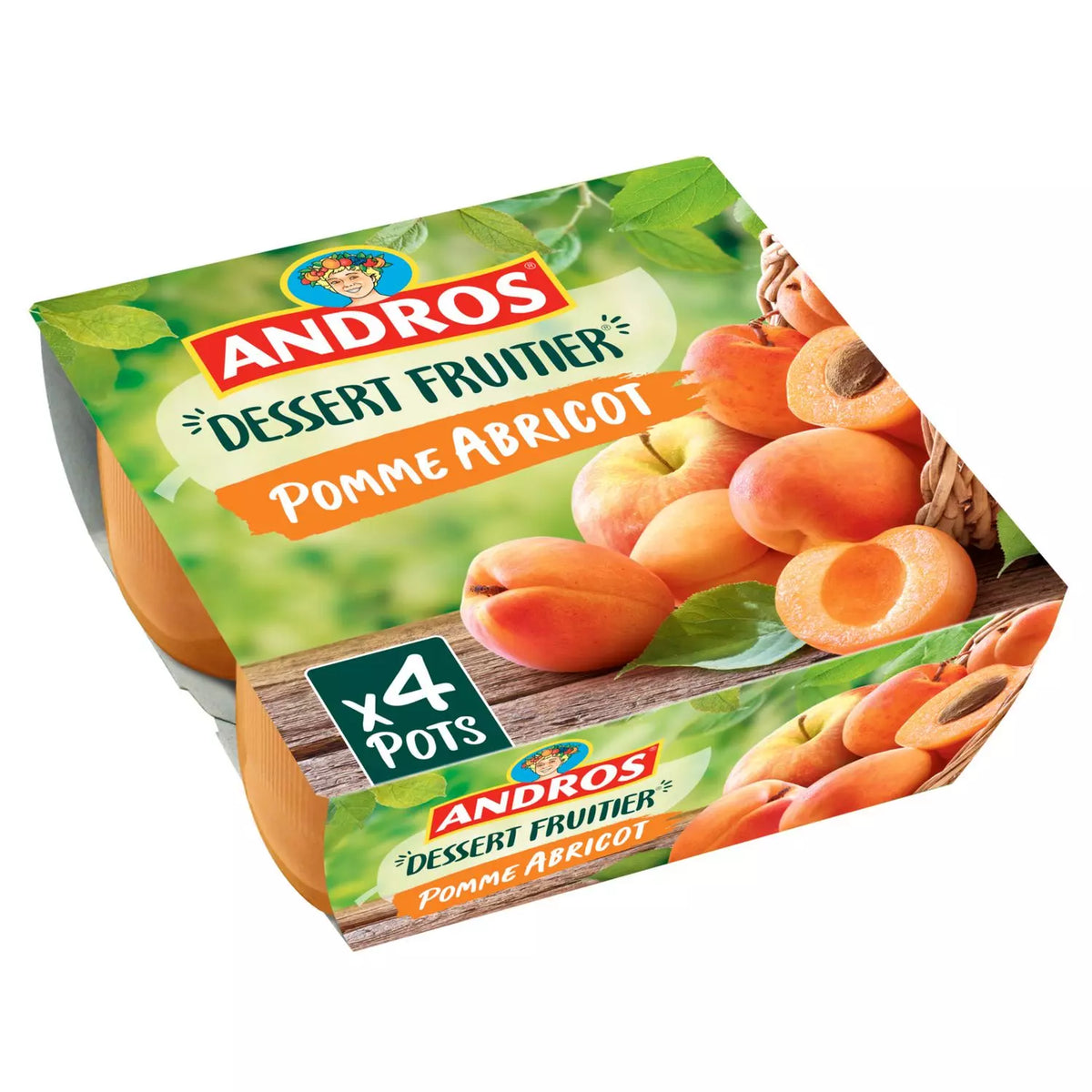 ANDROS Specialità Mela Albicocca 4x100g