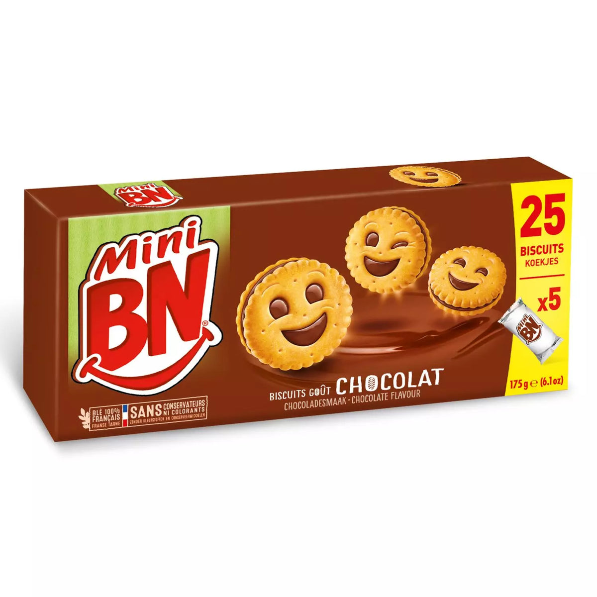 Mini Galletas de Chocolate BN 175g