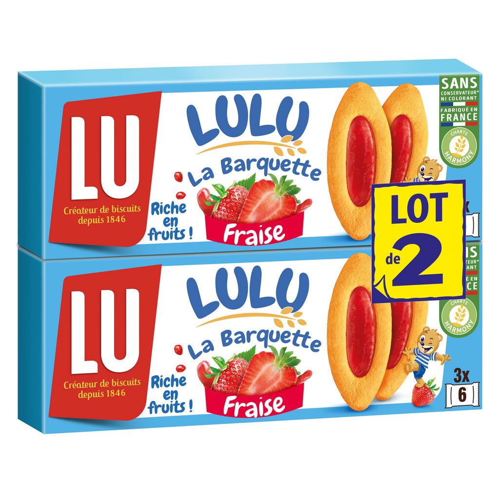 LU Lulu Erdbeer-Törtchen 2x120g
