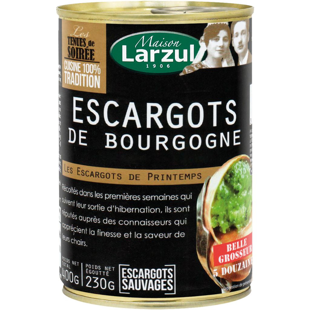 ESCARGOTS DE BOURGOGNE MAISON LARZUL 400g