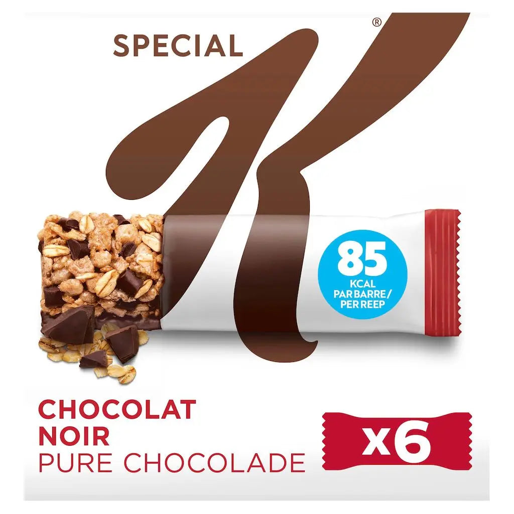 KELLOGG'S Special K Riegel mit Zartbitterschokolade x6 - 129g