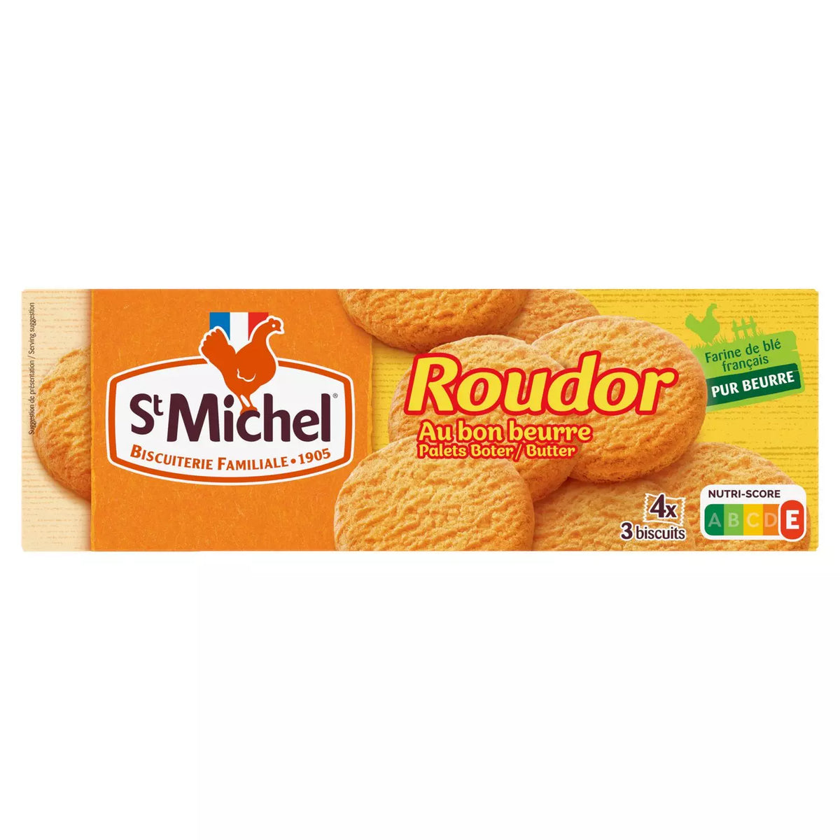Biscoitos ST MICHEL Roudor Crocantes e Macios 150g