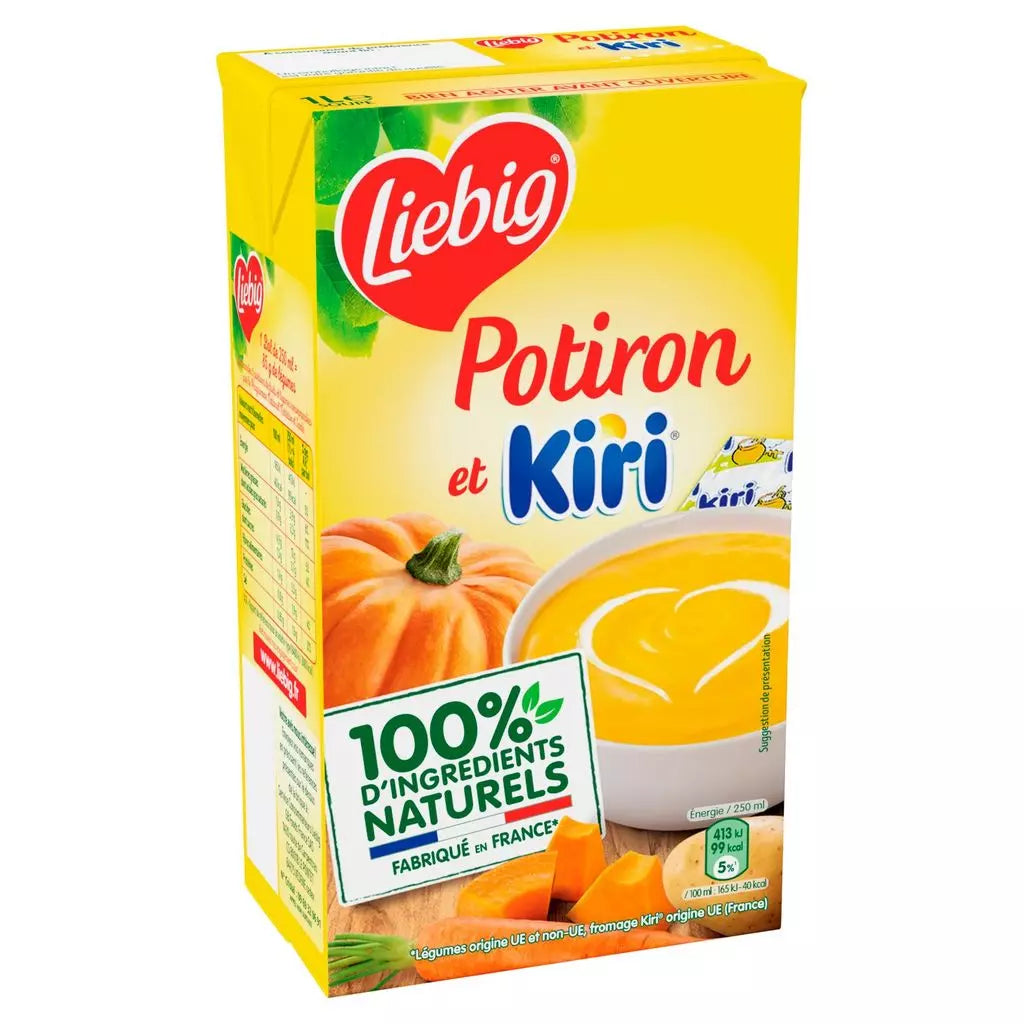 Sopa de Abóbora e Queijo Kiri LIEBIG (1x1000ml) 1000ml