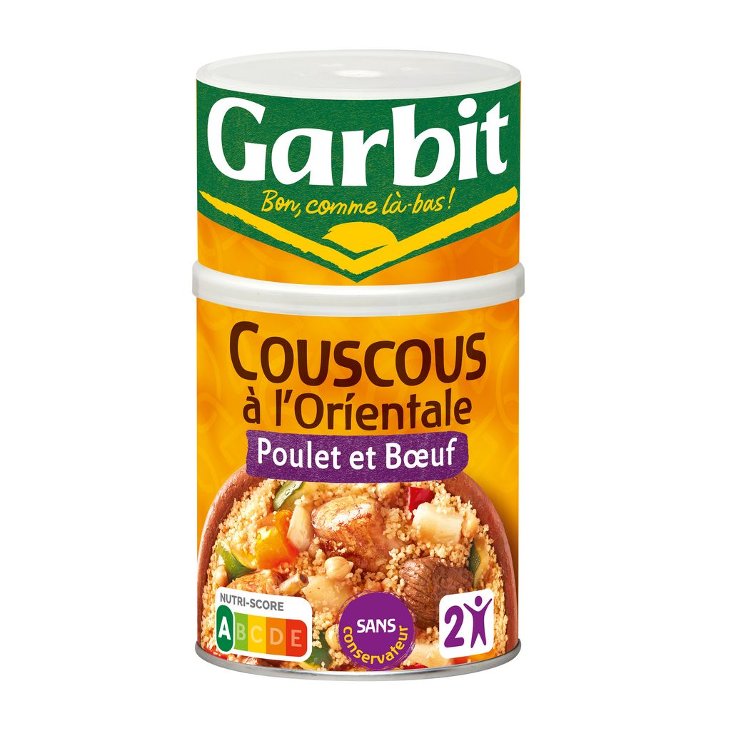Cuscús con pollo y ternera GARBIT 980g