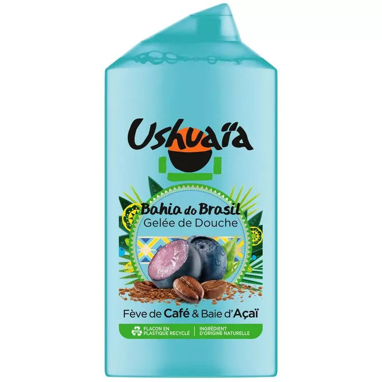 USHUAÏA Bahia do Brasil Gelée de Douche Café & Açaï 280ml