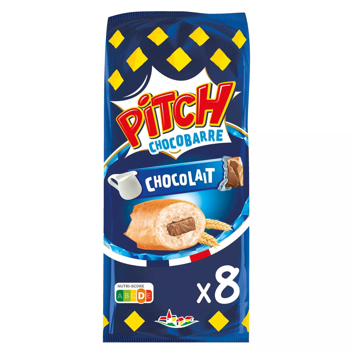 PITCH Barre Brioche Choco Chocolate con Leche 300g