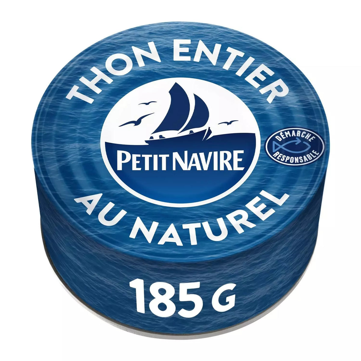 PETIT NAVIRE Ganzer Weißer Thun in natürlicher Salzlake 185 g