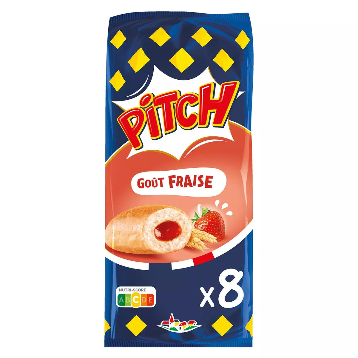 PITCH Brioches filled with strawberry 300g
