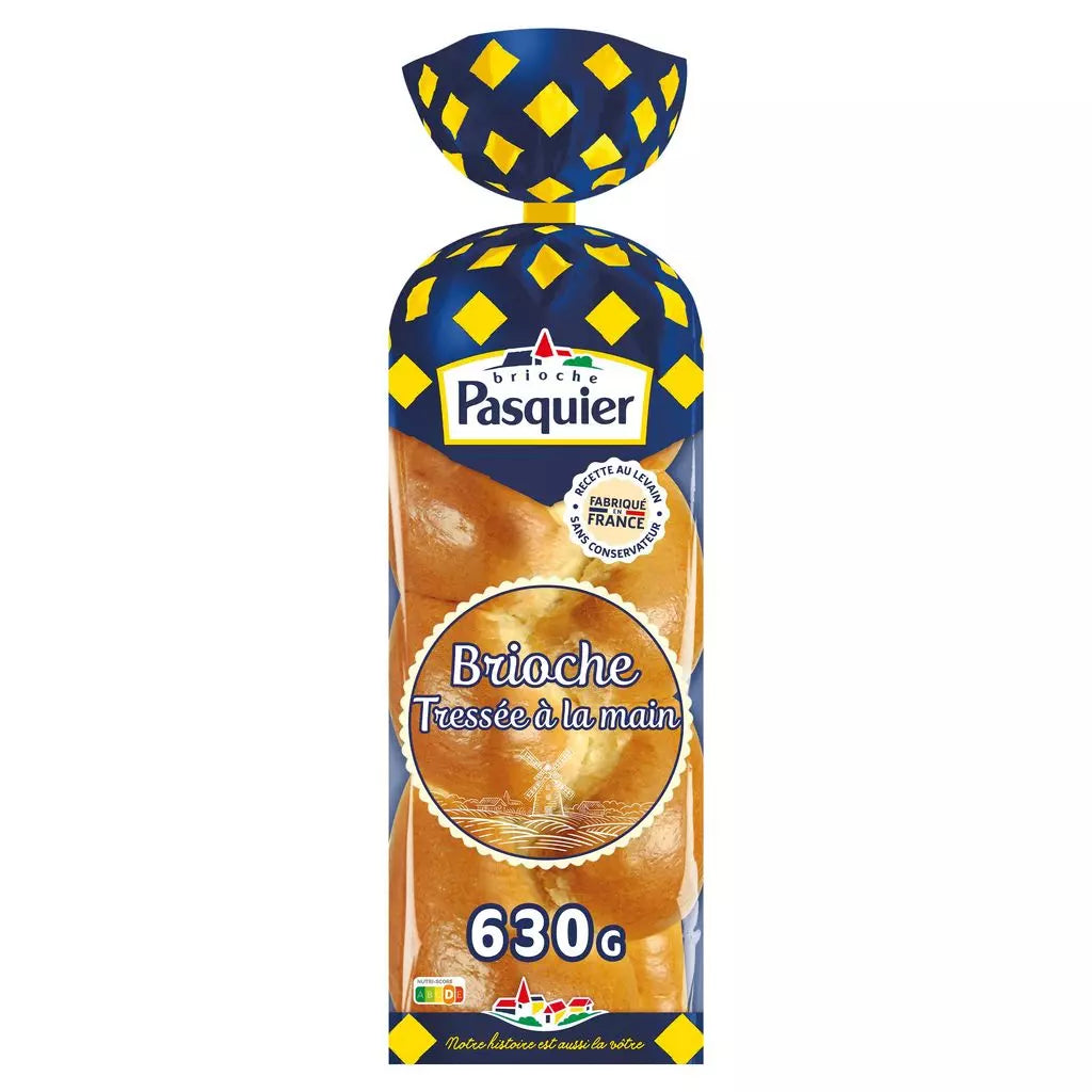 Brioche tressée PASQUIER 630g*