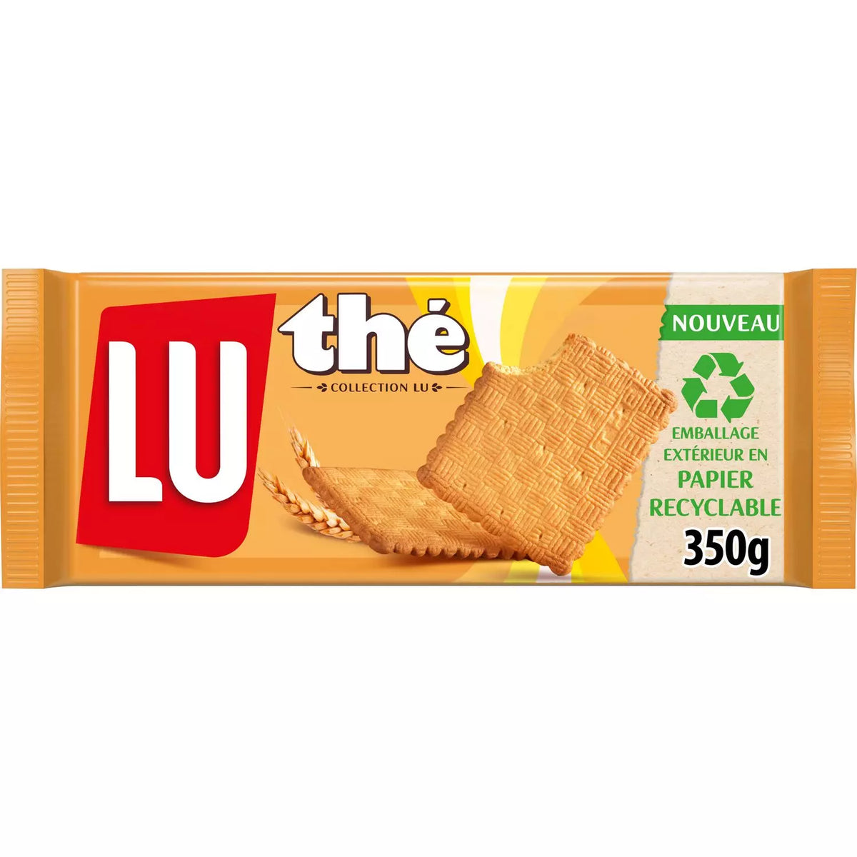 LU Biscuits Thé Nature Frischebeutel 350g