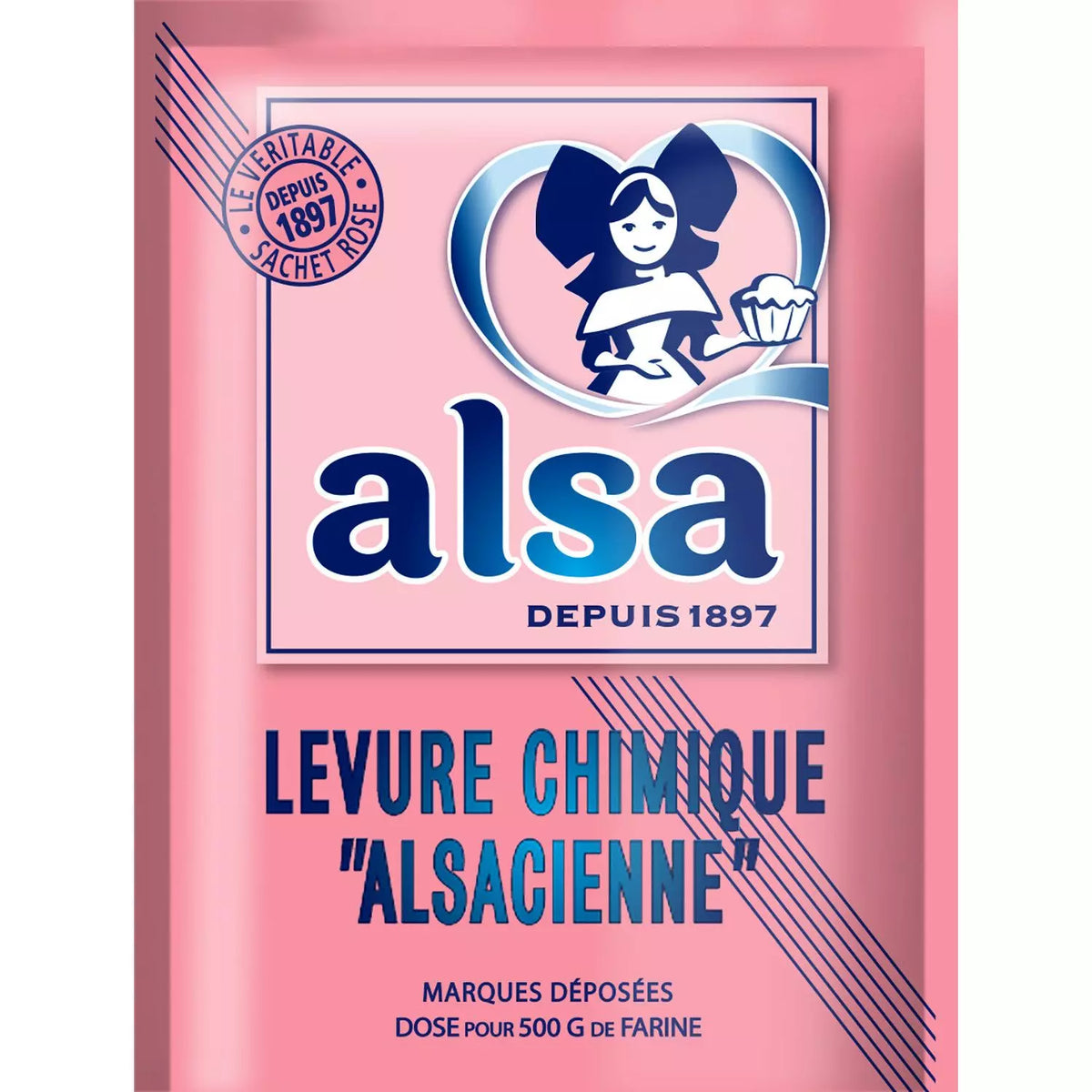 ALSA Lievito Chimico Alsacienne 8x11g