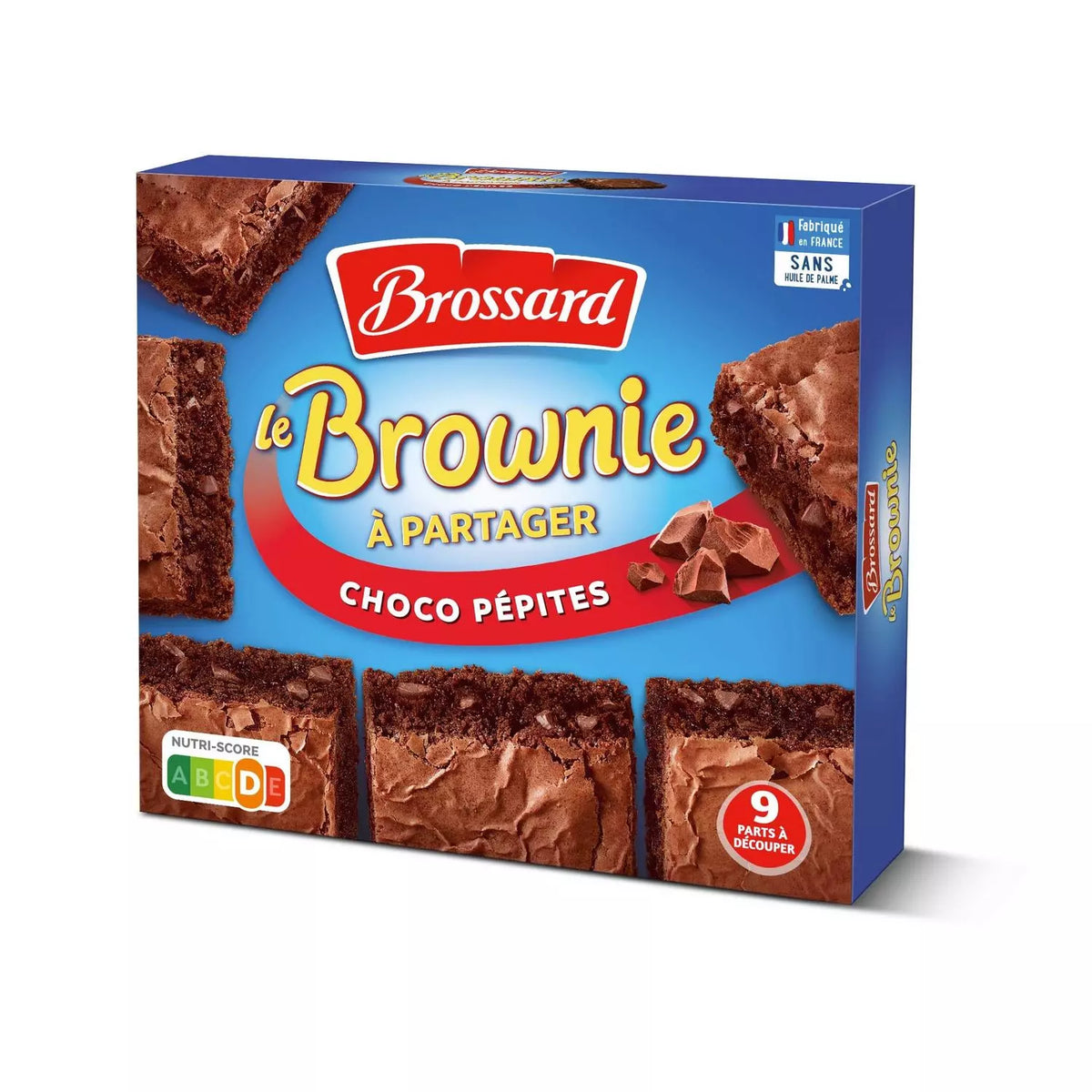 BROSSARD Brownie para compartilhar com gotas de chocolate 285g