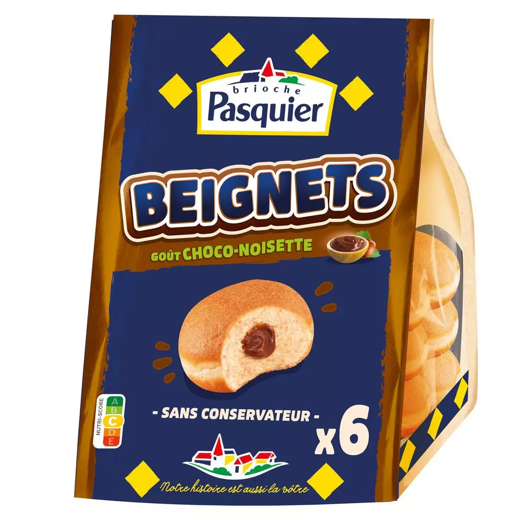Donas sabor chocolate y avellana PASQUIER 270g*