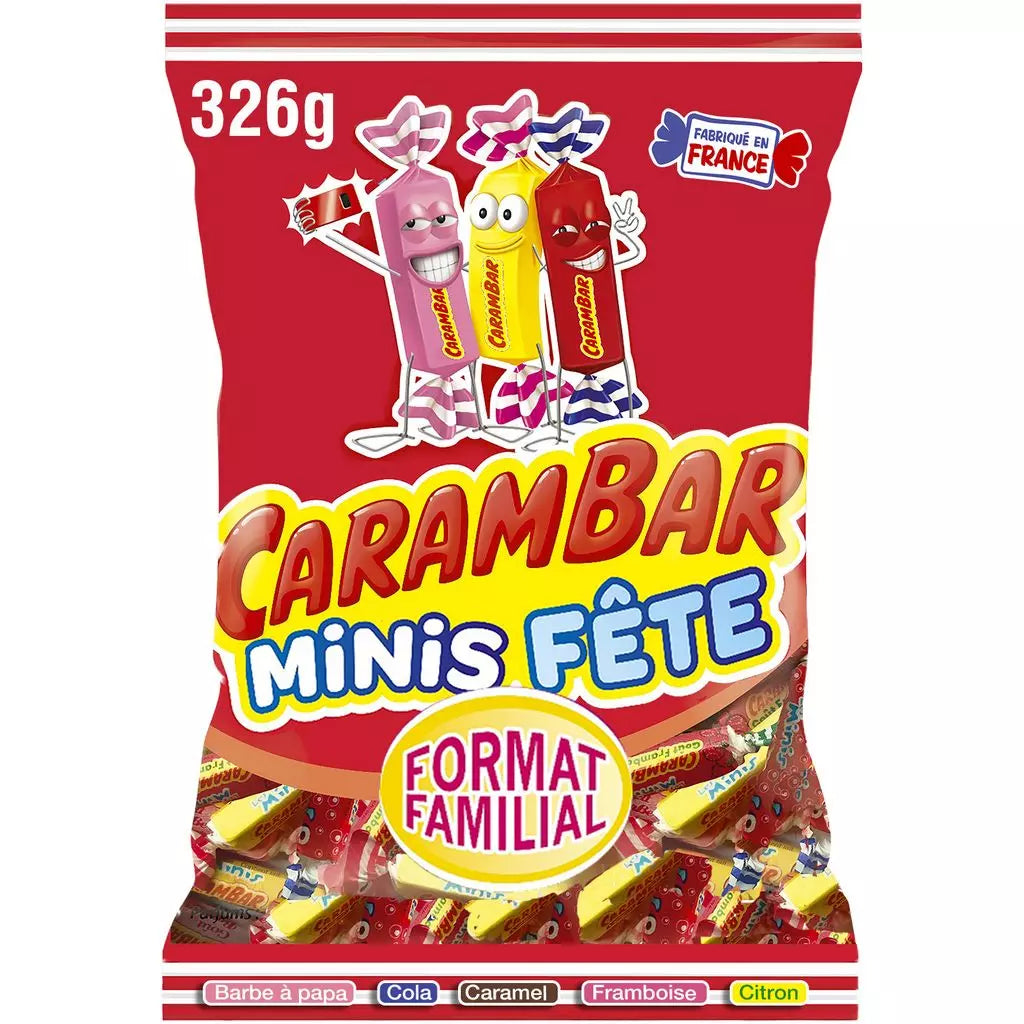 CARAMBAR Mini Party Candies Assortment - 326g