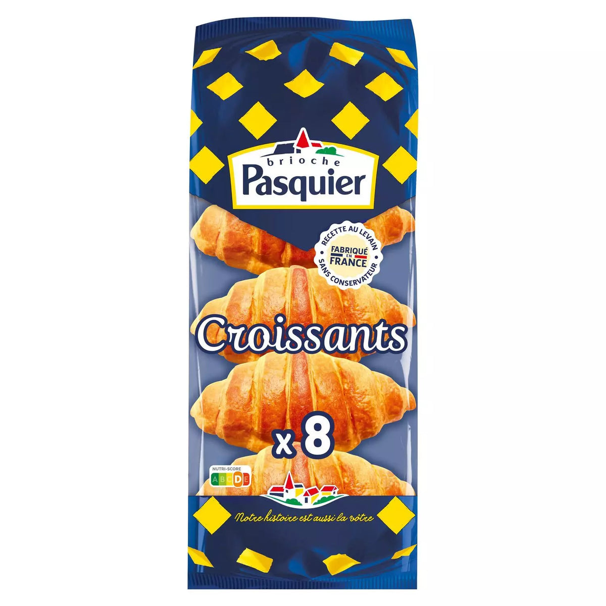 PASQUIER Croissants au levain 320g (8 Stück)