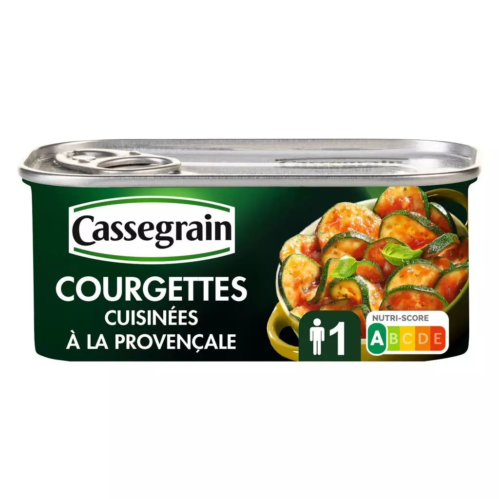 Cassegrain zucchini cooked with the Provençal 185g