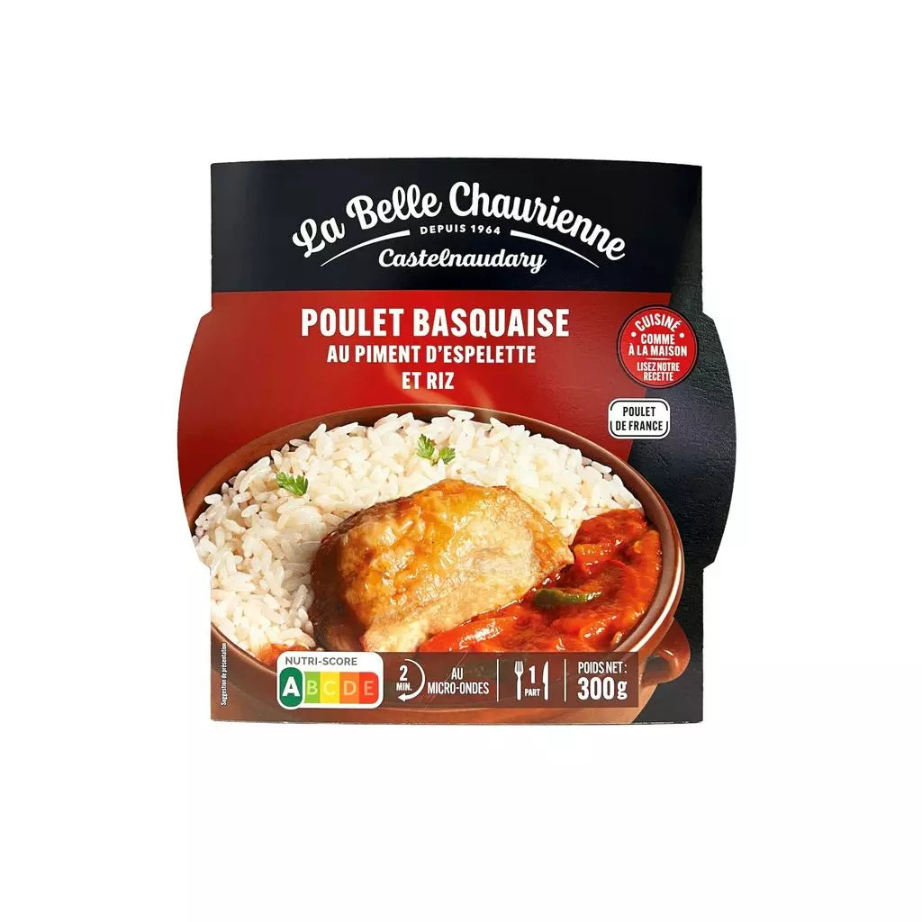 LA BELLE CHAURIENNE Pollo alla basca con riso 300g