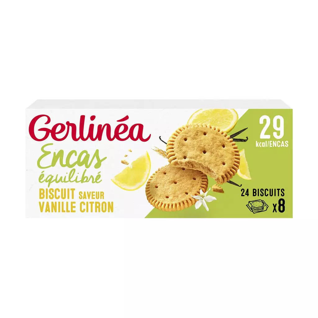 GERLINÉA Vanilla lemon slimming biscuits 156g