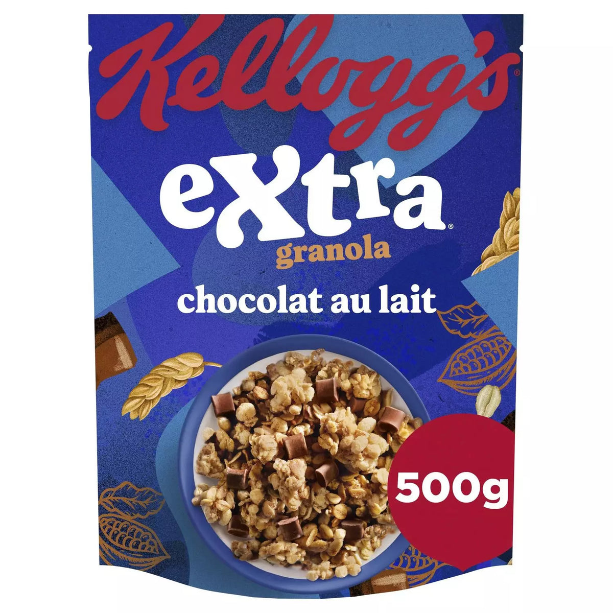 KELLOGG'S Granola – Milk Chocolate 500g