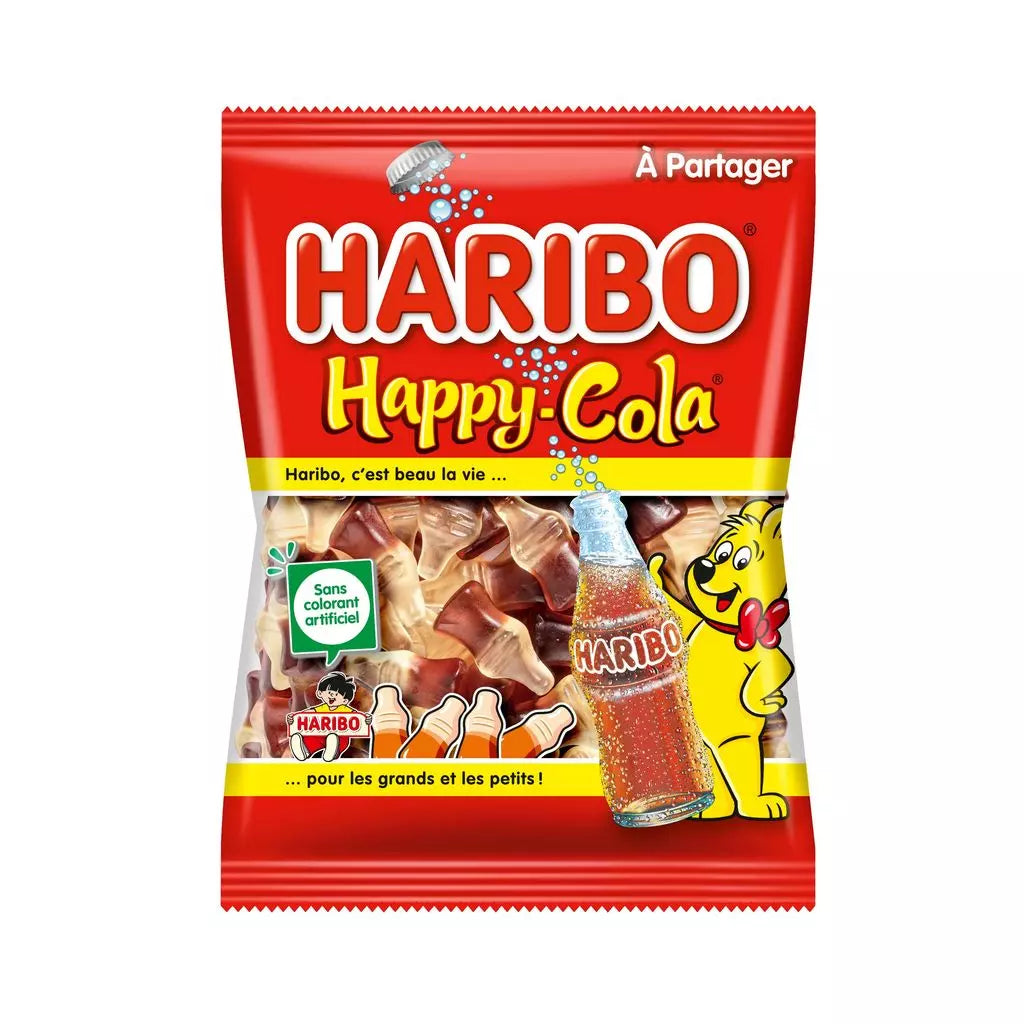 HARIBO Happy Cola Caramelos de Goma con Sabor a Cola 300g