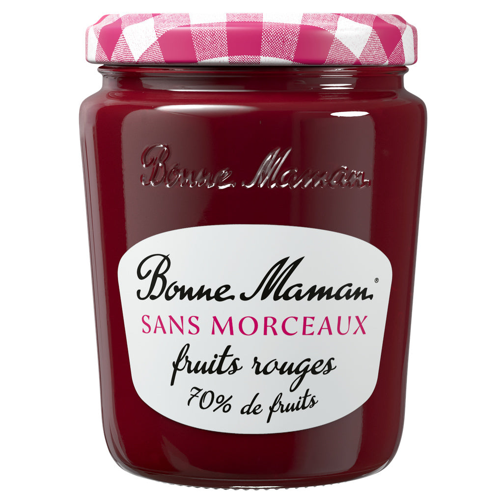 BONNE MAMAN Seedless Red Berry Jam – 70% Fruit 310g