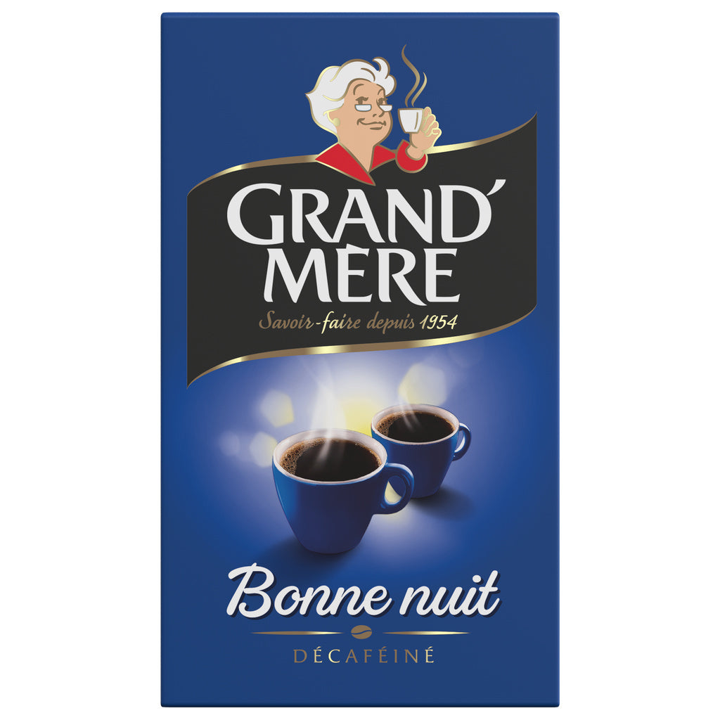 GRAND'MERE Bonne Nuit Decaffeinated Ground Coffee 250g