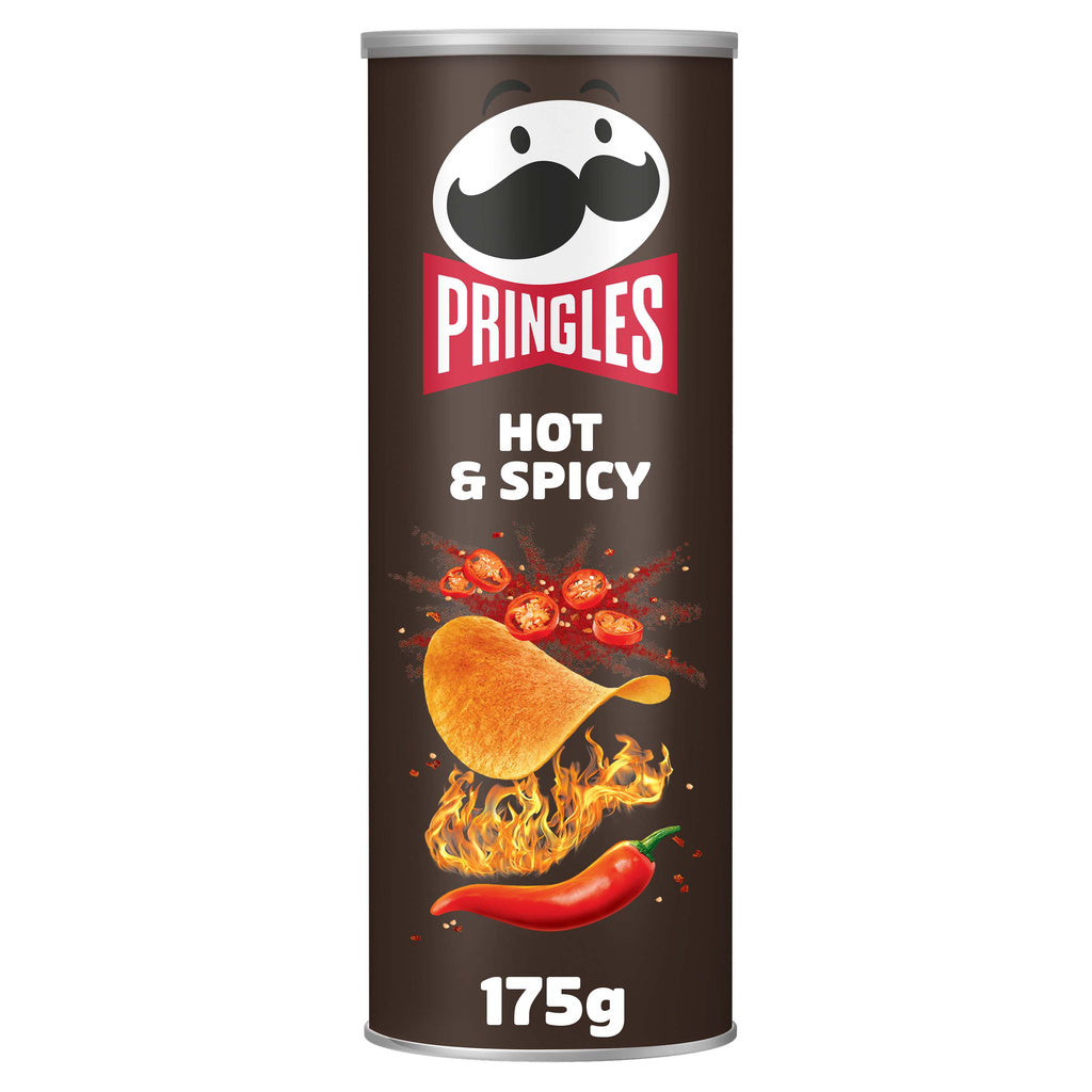 PRINGLES Chips Tuiles saveur Hot & Spicy 175g