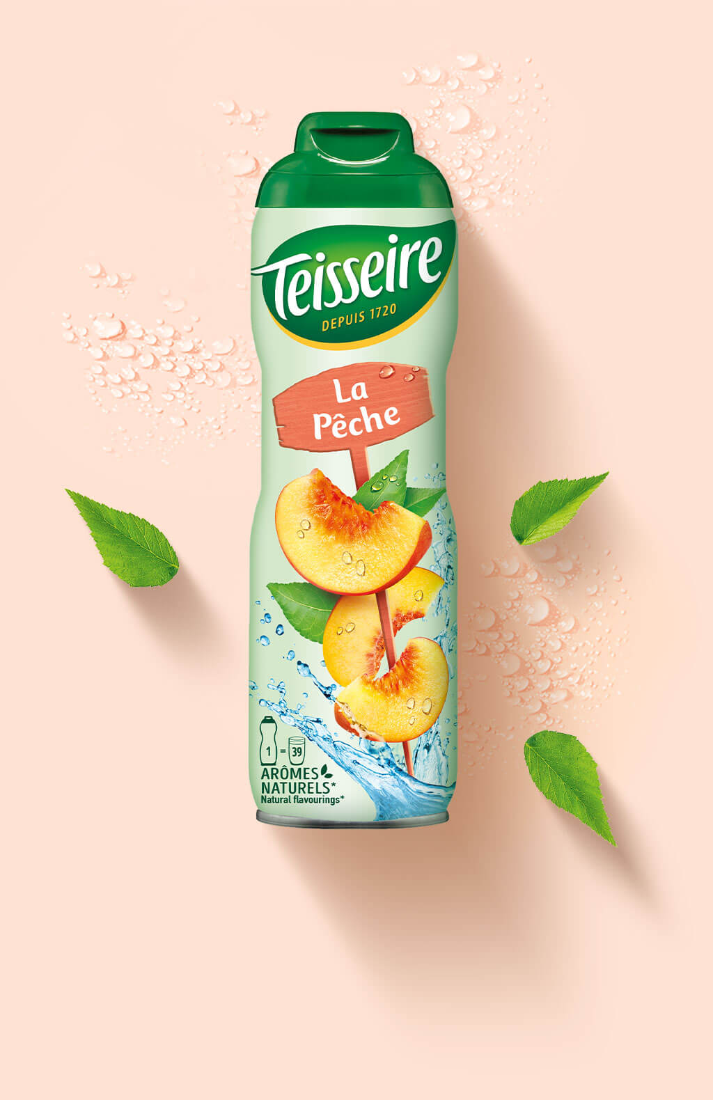 Sciroppo alla pesca TEISSEIRE 60cl