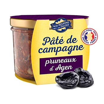 Patê de Ameixa de Agen NOS RÉGIONS ONT DU TALENT – 180g