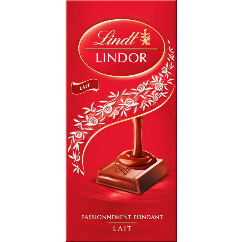 LINDT Lindor Barra de Chocolate con Leche 150g