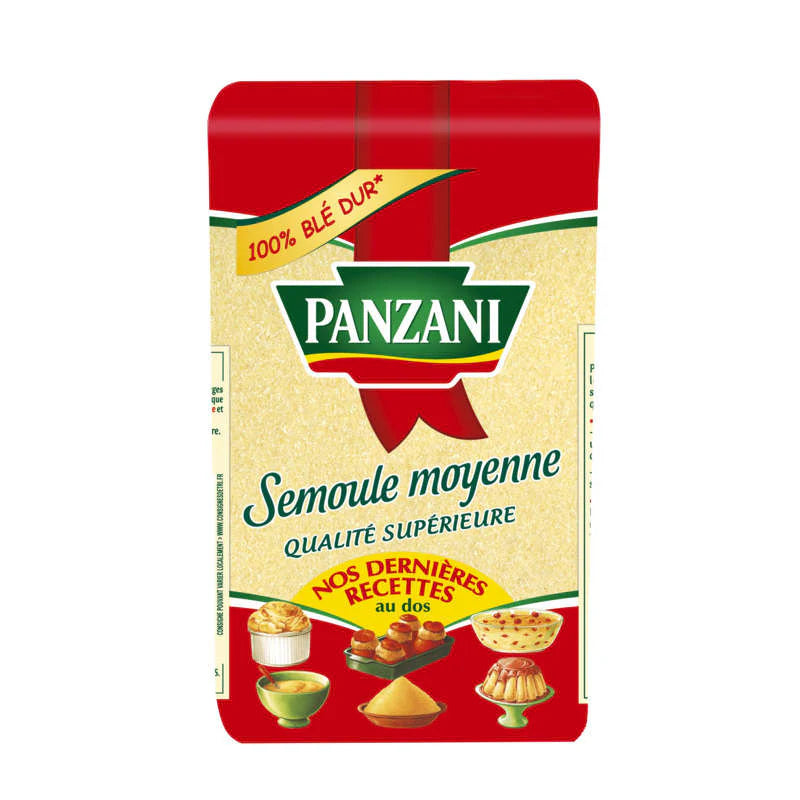 PANZANI Sémola de Trigo Duro Mediana 500g