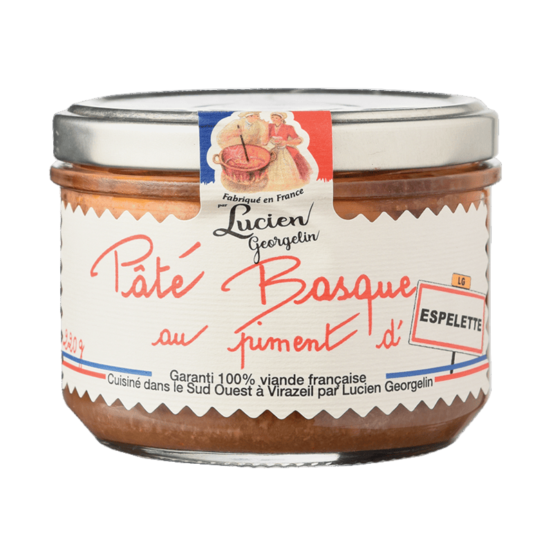 LUCIEN GEORGELIN Paté Vasco con Pimienta de Espelette – 220g