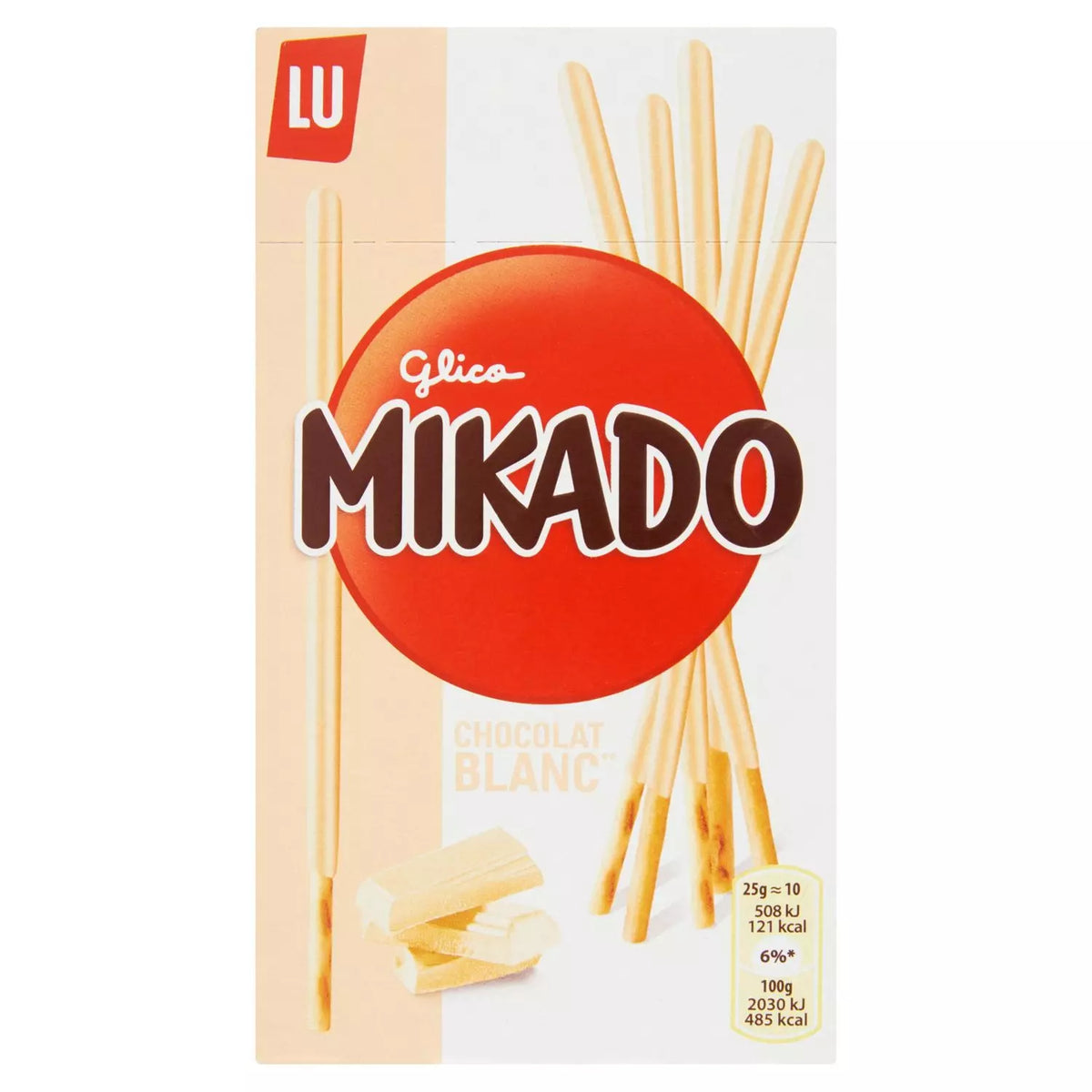 LU Mikado – White Chocolate Biscuits 70g