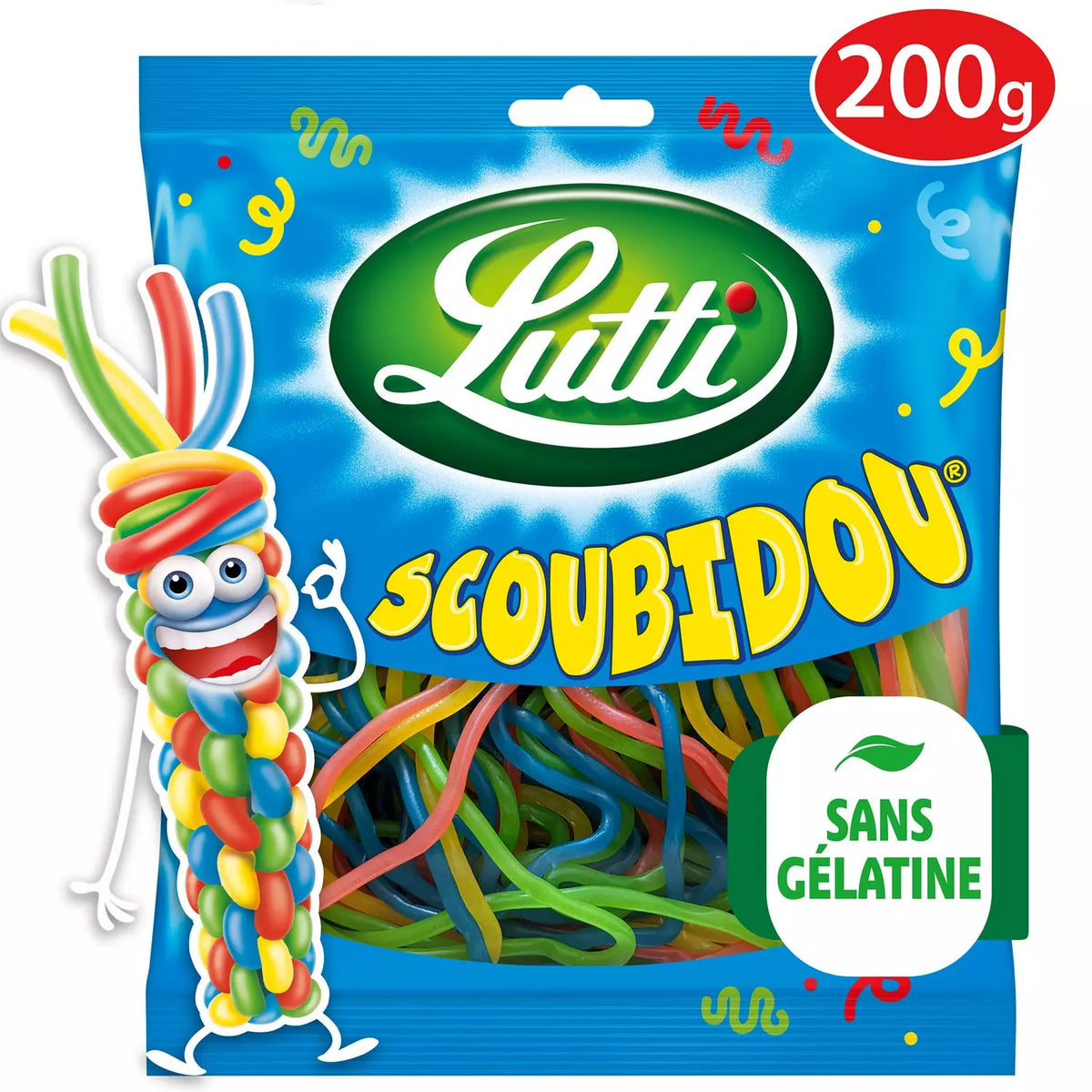 LUTTI Scoubidou Fruchtbonbons 200g