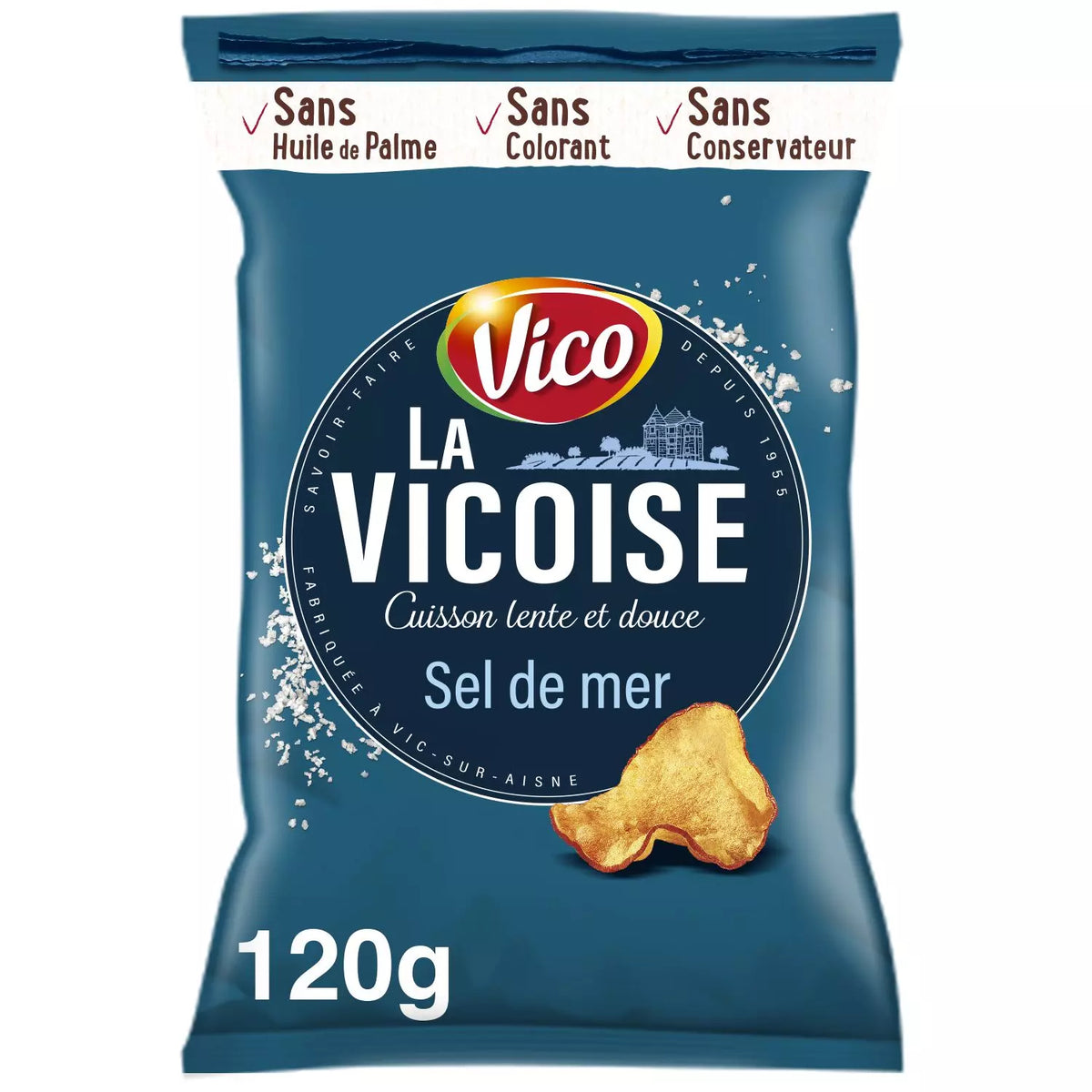 VICO La Vicoise Chips with Sea Salt 120g