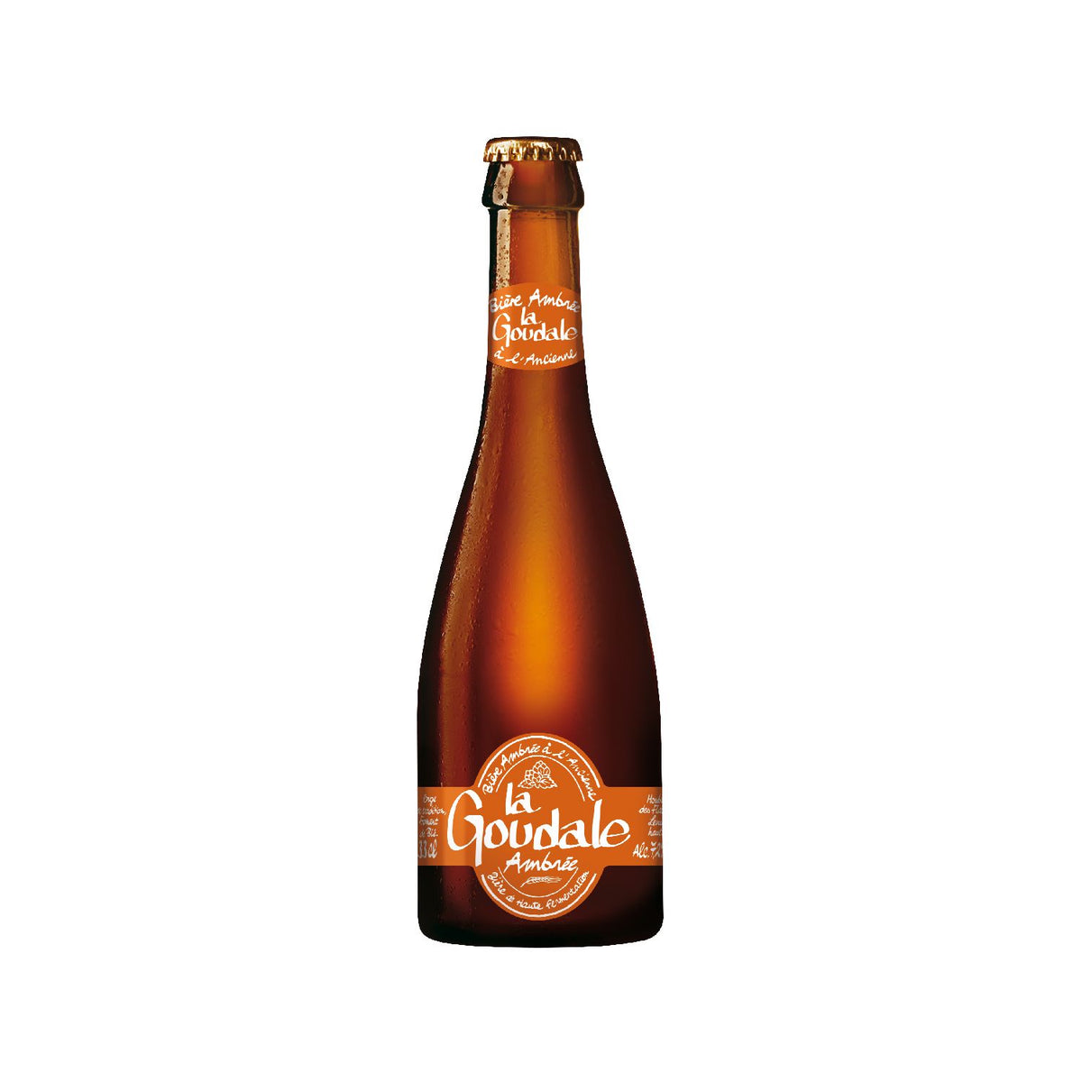 LA GOUDALE Bière ambrée à l'ancienne 7,2% 330ml