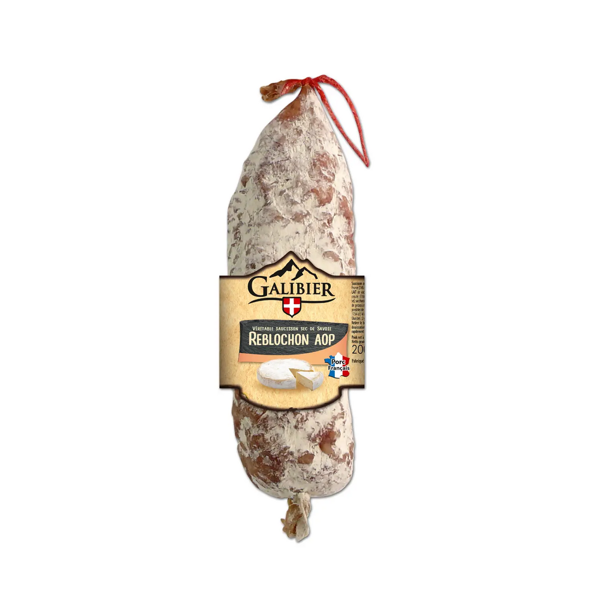 LE GALIBIER Dry Sausage with Reblochon AOP 200g