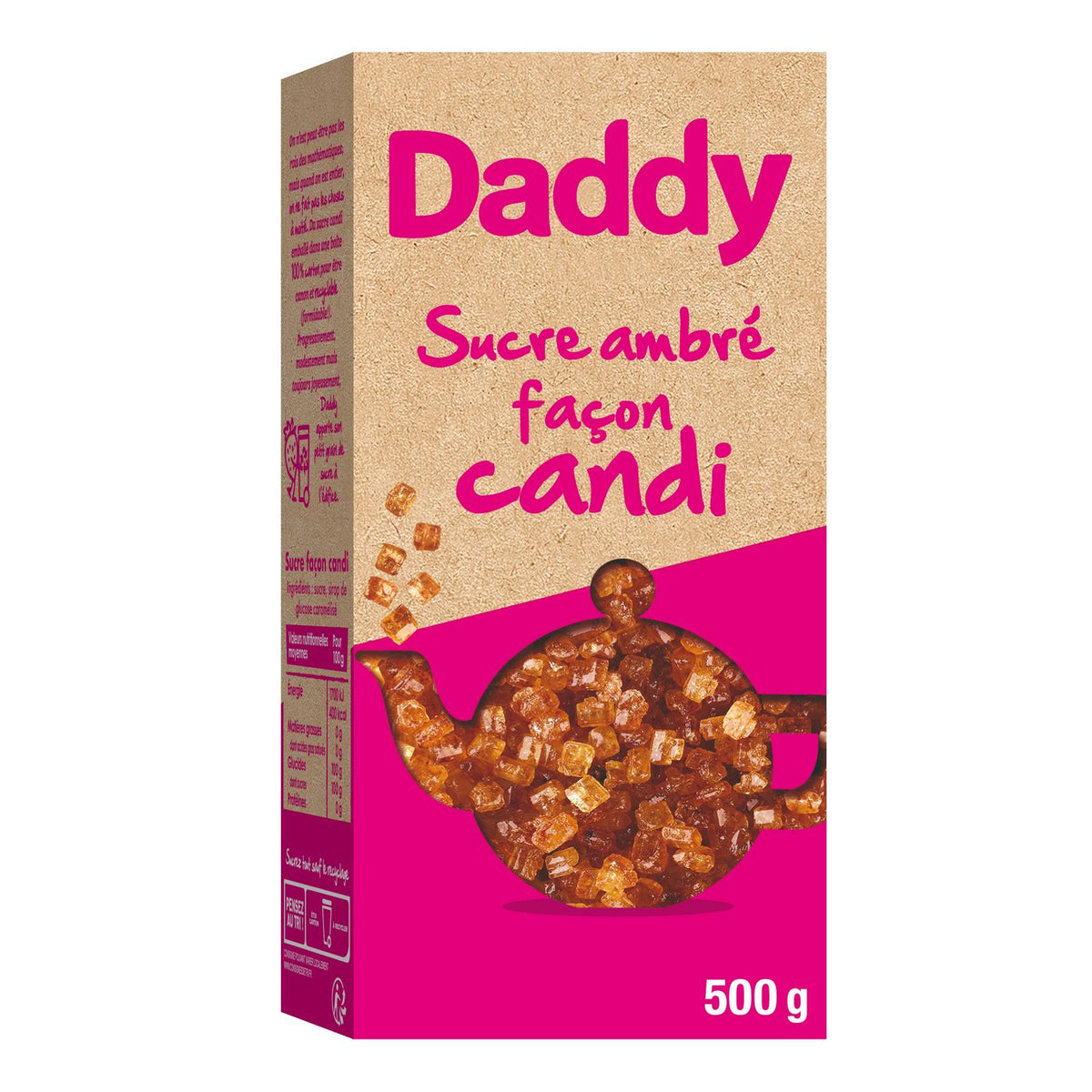 DADDY Sucre candi ambré 500g