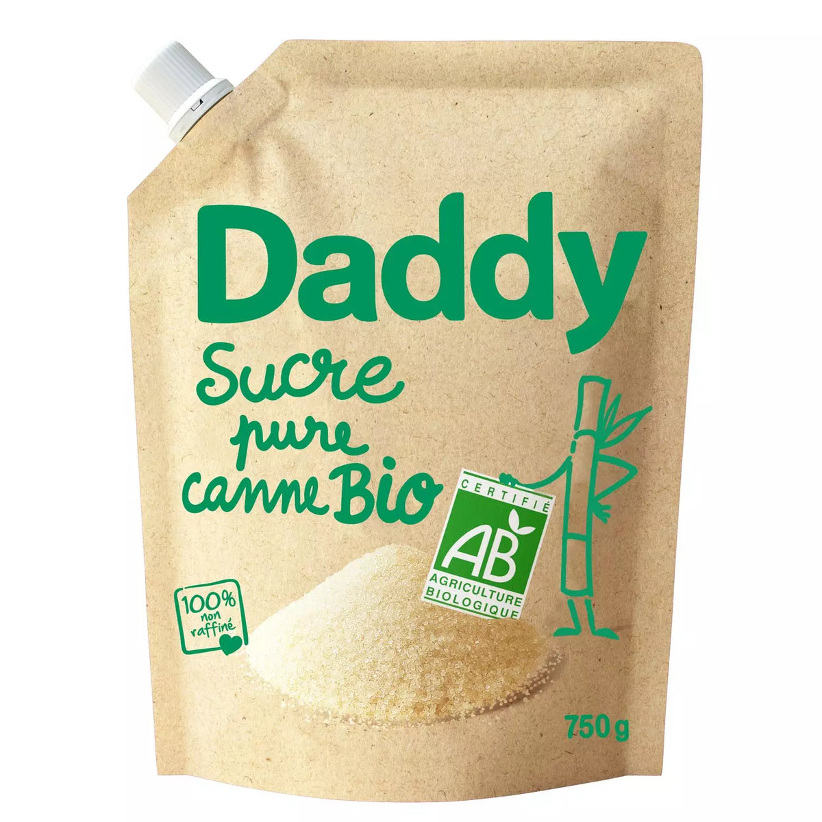 Azúcar de Caña Orgánico DADDY 750g