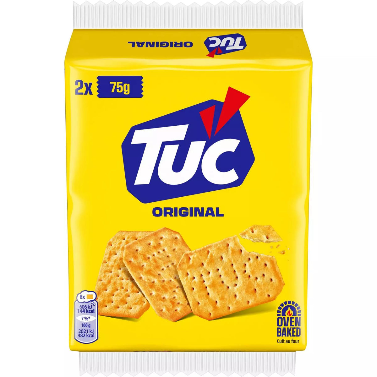 LU Tuc Crackers Original (2x75g) 150g
