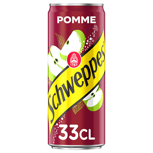SCHWEPPES Apple-Flavored Soda 1 x 330ml