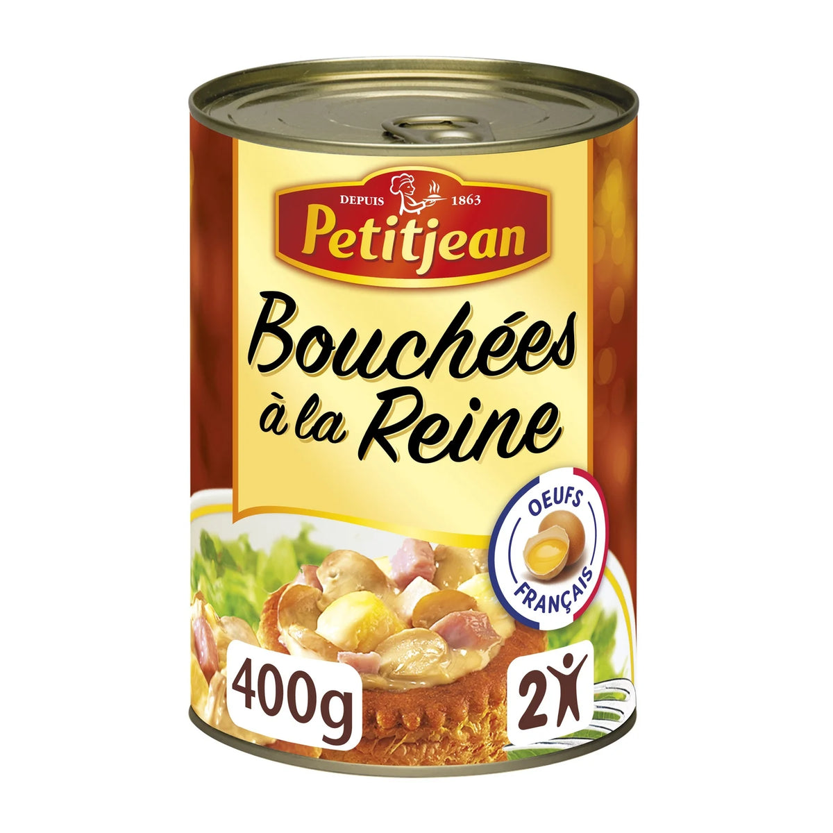 PETIT JEAN Filling for Vol-au-Vent (Bouchées à la reine) 400g