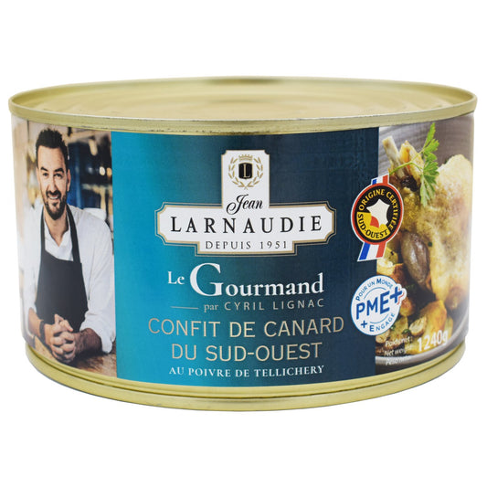 Confit de Pato JEAN LARNAUDIE do Sudoeste 1,24kg