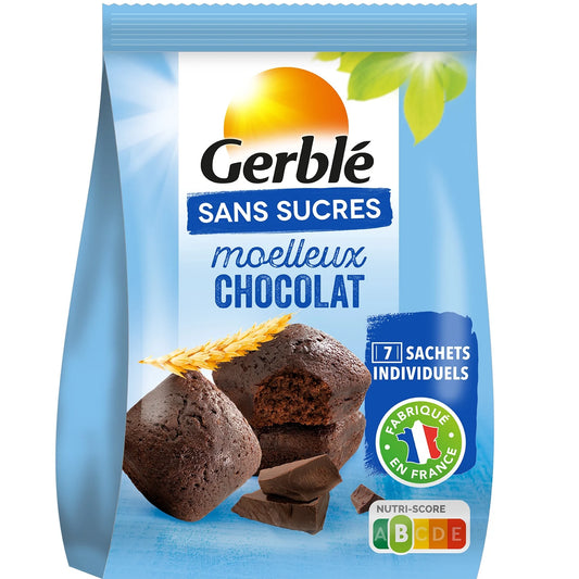 Bolo Macio de Chocolate Sem Açúcar GERBLE 196g