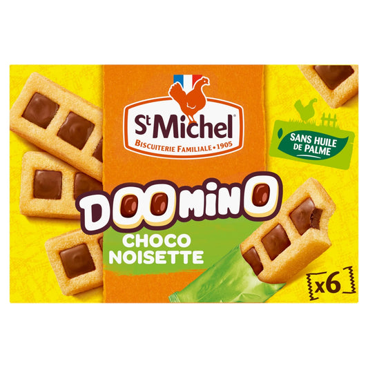 Gâteaux Doomino chocolat noisette ST MICHEL 180g