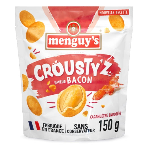 MENGUY'S Crunchy Bacon-Coated Peanuts 170g